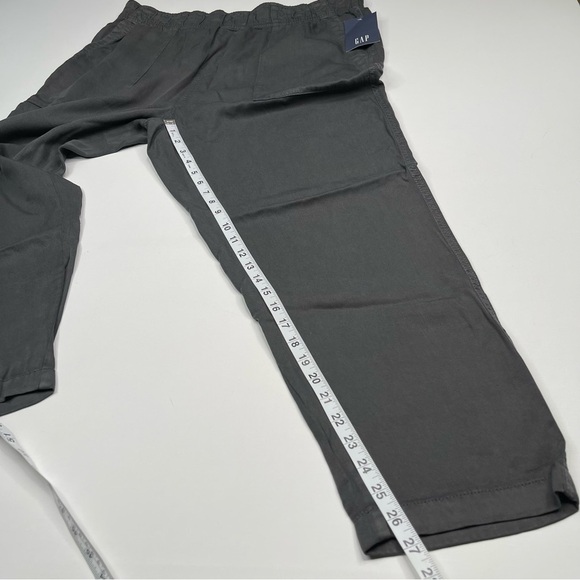 Gap Tencel Lyocell Pullon Pants Grey Beachy Comfy Resort Vacation Casual New XL - Picture 10 of 15
